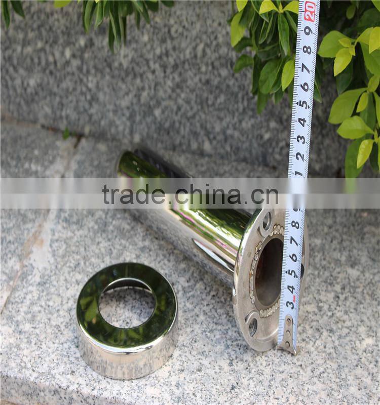 JINXIN Stainless steel mini post glass spigot pool fencing system