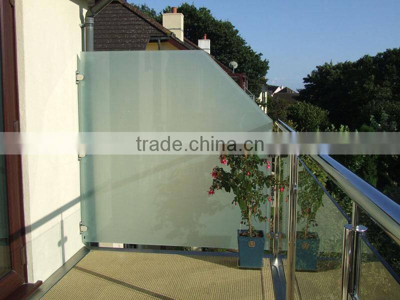 Balcony stainless steel railing design modern hand rails