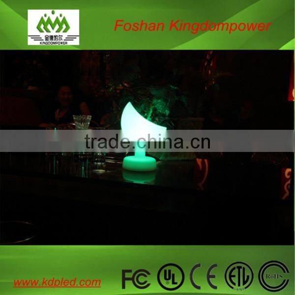 rechargeable battery plastic decorative led lamp