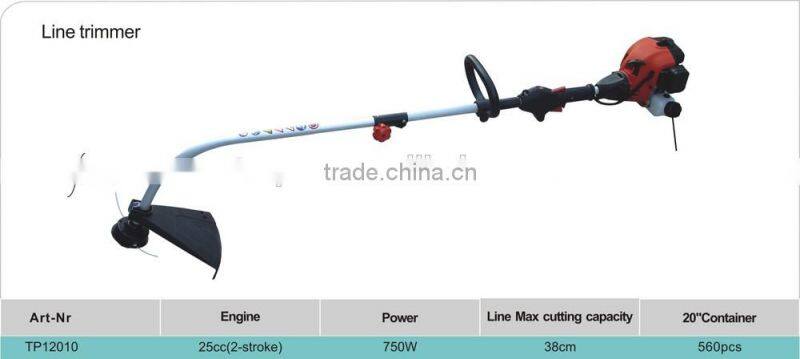 Line trimmer for cutting grass garden tools