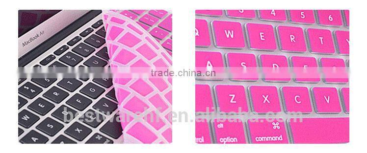 Ultrathin Clear Silicone Keyboard Cover Skin for Apple Macbook Pro /Retina 13" 15"