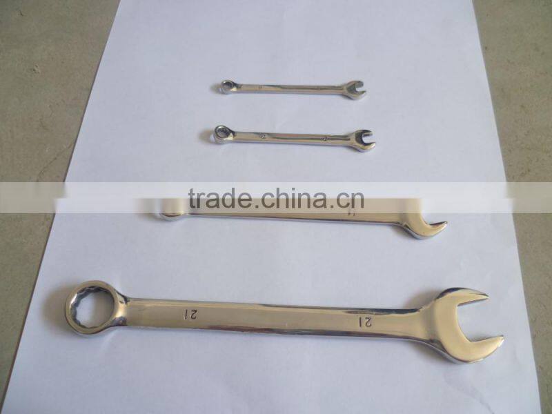 6~80mm Combination Wrench Open and Box Spanner Drop Forged Stainless Steel Hand Tools