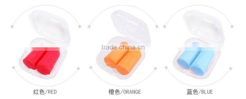 Custom logo cheap disposable bulk soundproof foam earplug