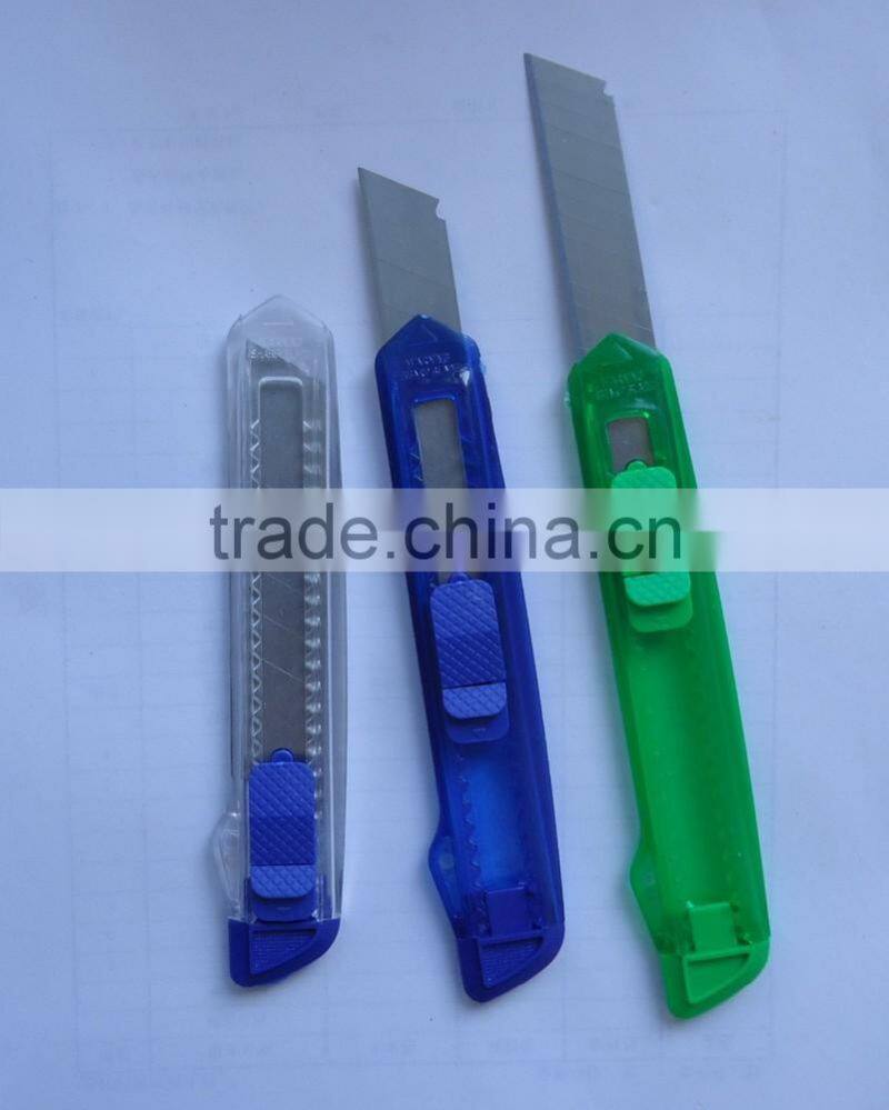 Promotional Transparent Utility knife Cutter 18mm