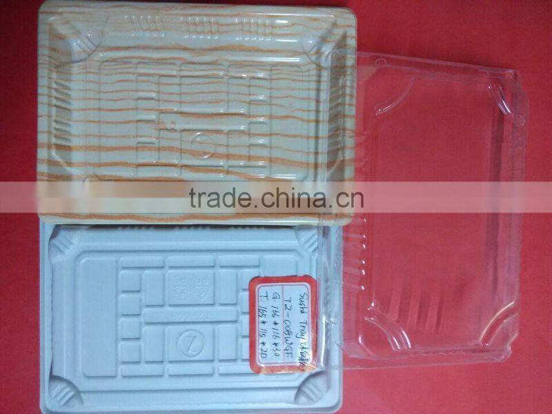 Disposable Plastic Sushi Packaging Trays