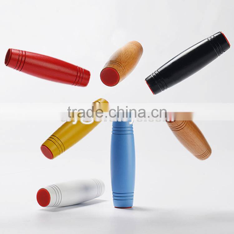 Amazing desk toy flip toys wooden tumbler stick for kids W01A213-S