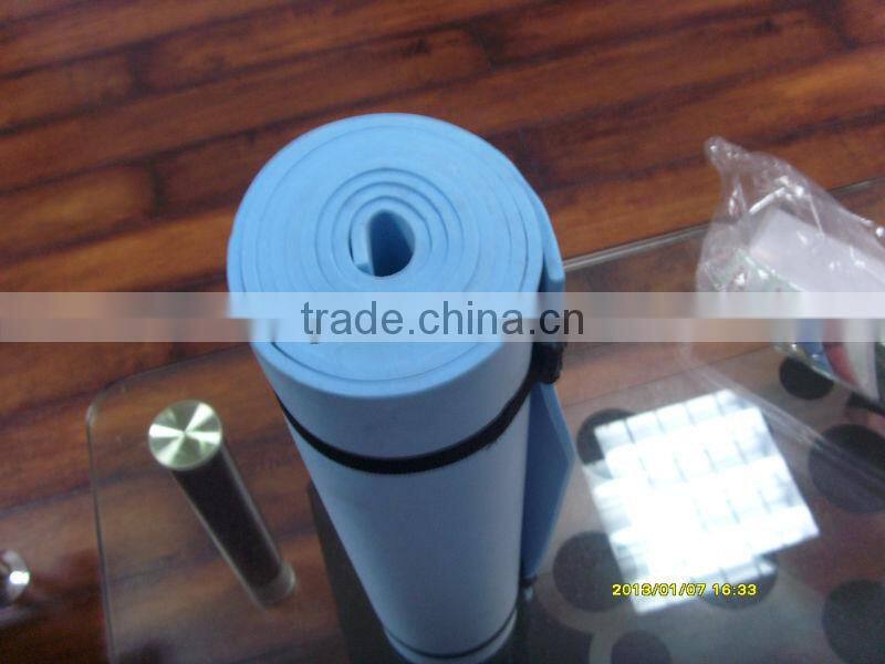 PE cheap waterproof anti slip foam rubber exercise mats