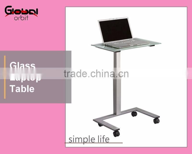 Computer Desk Mobile Riser Over bed Couch Laptop Table With Wheels