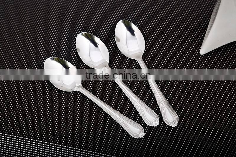 Hot selling spoon and fork set and lowest price