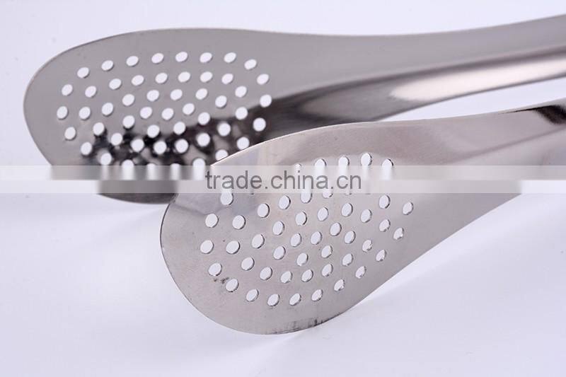 AFY26 Wholesale Kitchen and Barbecue Grill Stainless Steel Food Tong