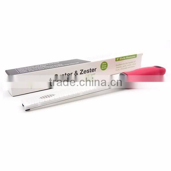 Stainless Steel Citrus Lemon Zester & Cheese Grater