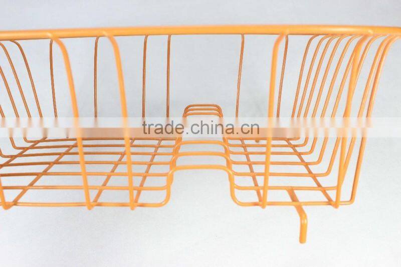 548-35 Kitchen Rectangle Coloring Metal Wire Dish Drying rack