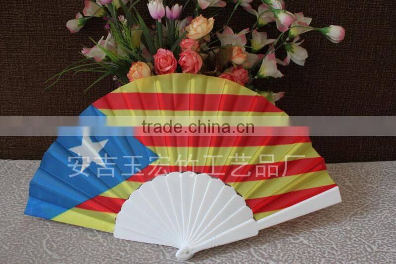 Popular handmade plastic crafs fan