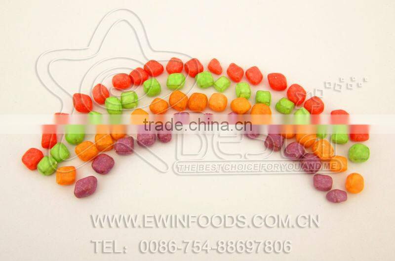 Mixed Fruity Flavor Crispy Sour Soft Candy