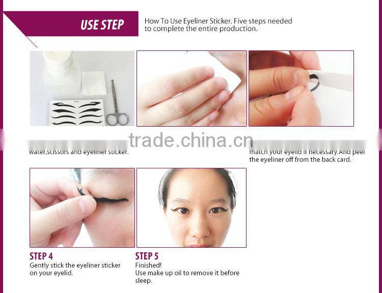 Eyeliner Stickers Instant Temporary Tattoo Eye Makeup Art