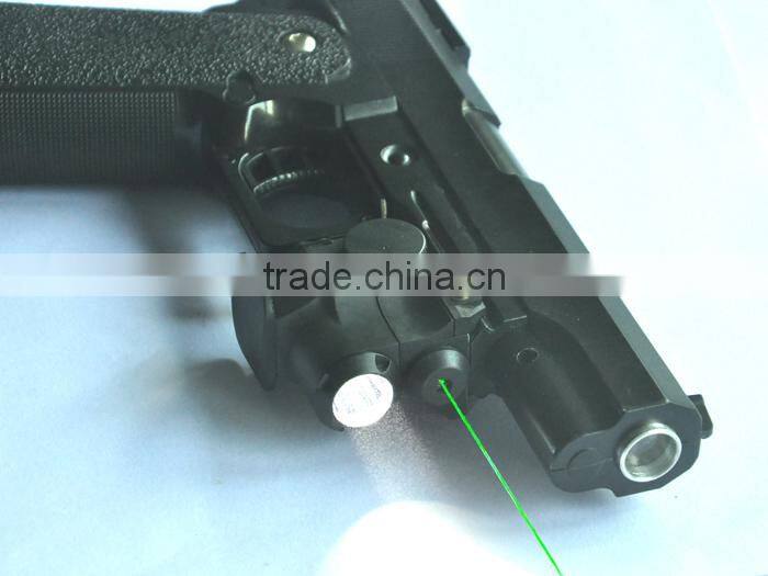 Super compact tactical subzero working green laser sight with 180 lumens CREE Q5 led laser flashlight