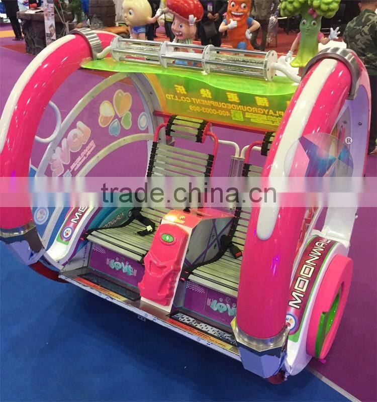 Amusement park attraction happy car for kids Leswing Car