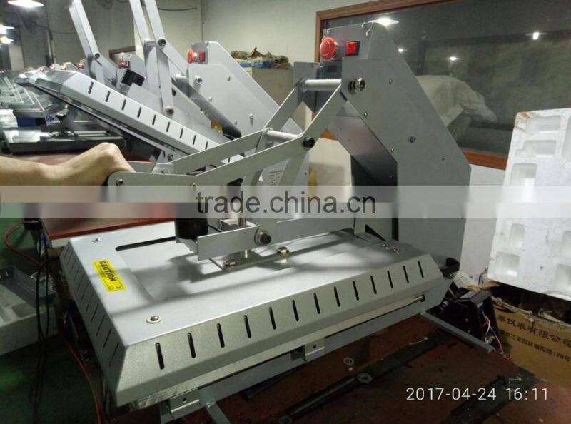 Double trays heat press transfer machine, auto open heat presses 16*20 inch