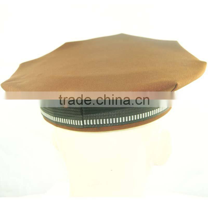 new style octagonal military cap can custom color as your requires