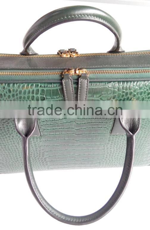 2017 New Models Brand handbag Men's Genuine leather handbag