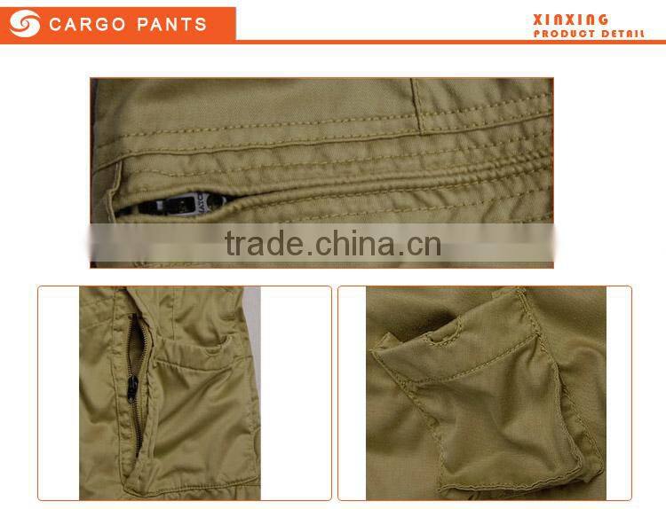 New Arrivals factory outlet Mens Cargo Pants Multi Pocket Military Overall Outdoor Long Pants Trousers