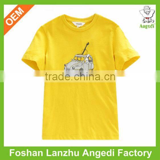 korean kids fashion wholesale baseball style t-shirt velcro letters