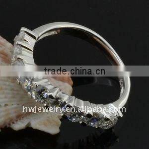 woman silver ring