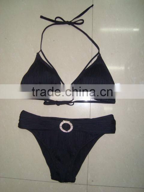 Black Hot sexy swimwear