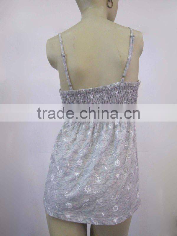 2015 fashion girl sexy camisole dress