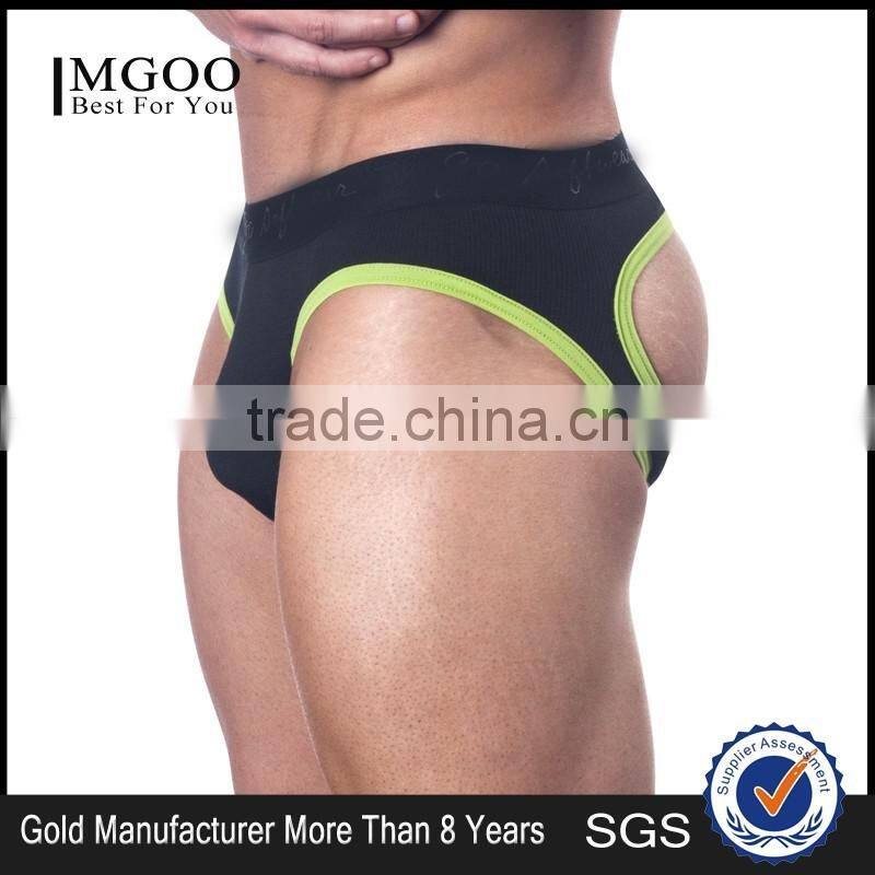 Hot Sale Cheap Price Elastic Band Underwear Cotton Spandex 180g Boxer Brief For Male Custom Made