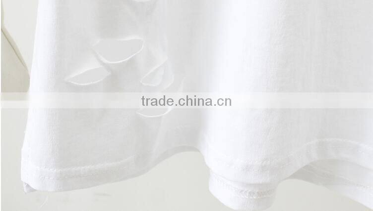 Short sleeve T-shirt female tops 2017 han edition joker students in summer