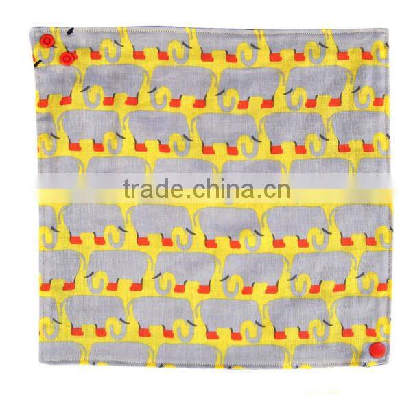 Alibaba china printing cotton custom absorbent wholesale baby burp cloth