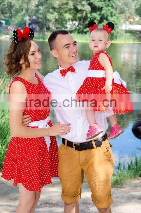 Mother Daughter Matching Dresses Mommy And Me Clothing Family Matching Clothing