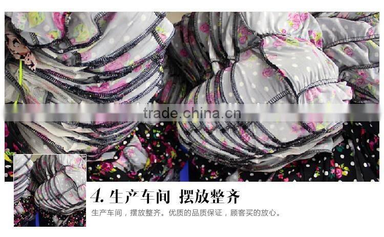 Wholesale ladies printing body suit swim wear A002