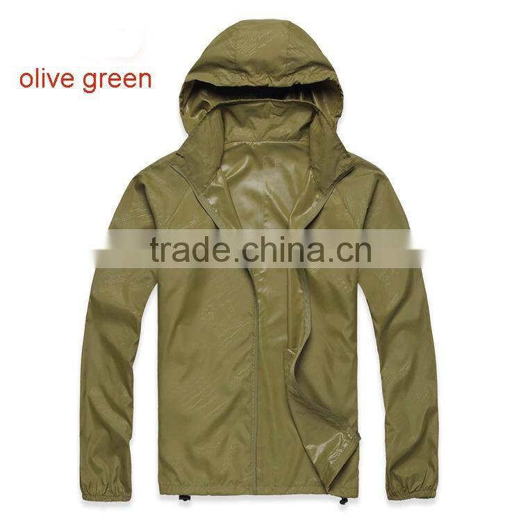 Hot selling plus size hardshell waterproof jackets