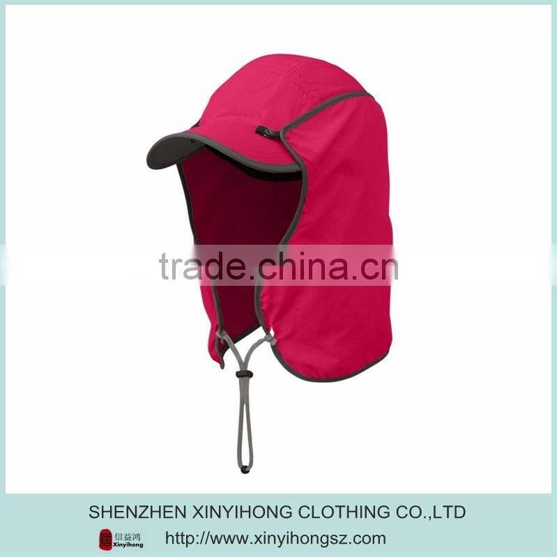 OEM Design Polyester Lightweight Golf Cap made for neck shade flap