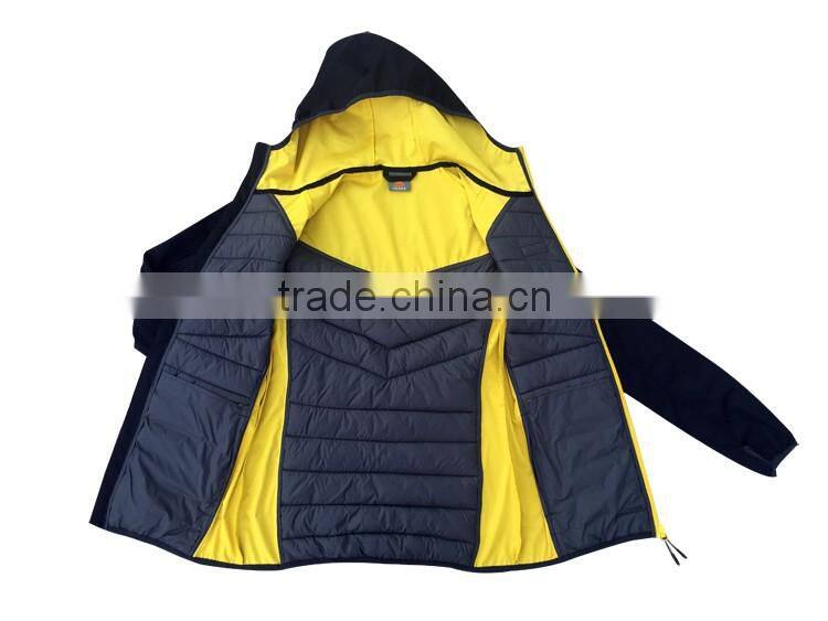 Wholesale fitness clothing padded coat warm down jacket