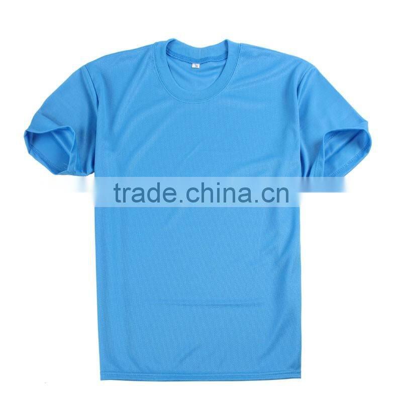 oem service mesh coolmax outdoor basic blank running sportswear dri fit plain t-shirts supplier