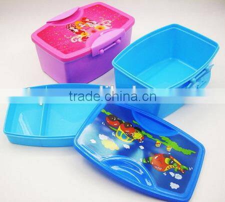 Children lunch box with tray inside/Food storage container