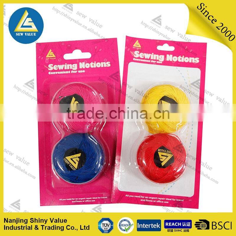 2 colors Cotton sewing Thread