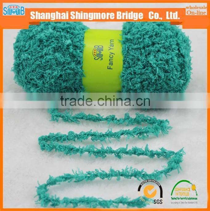 China supplier of knitting fancy yarn hot wholesale eco-friendly quality fuzzy feather yarn for knitting