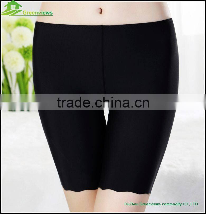 Women sexy control boyshort showing women panties high waist spandex polyester body shaper for fat women underwear