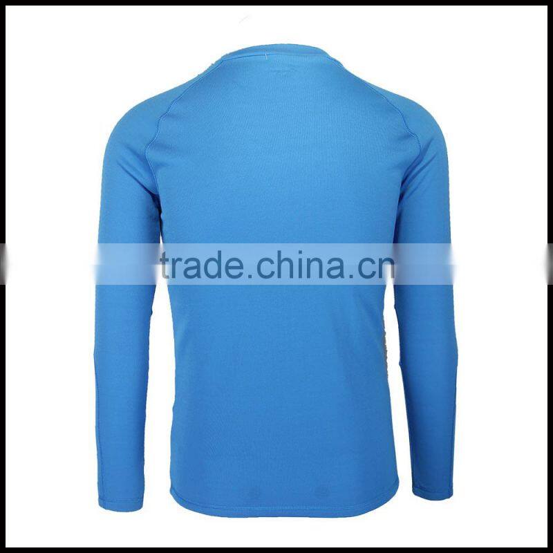 W15-ACC-M-01-C Blue Cheap Thermal Underwear For Men Long Sleeve