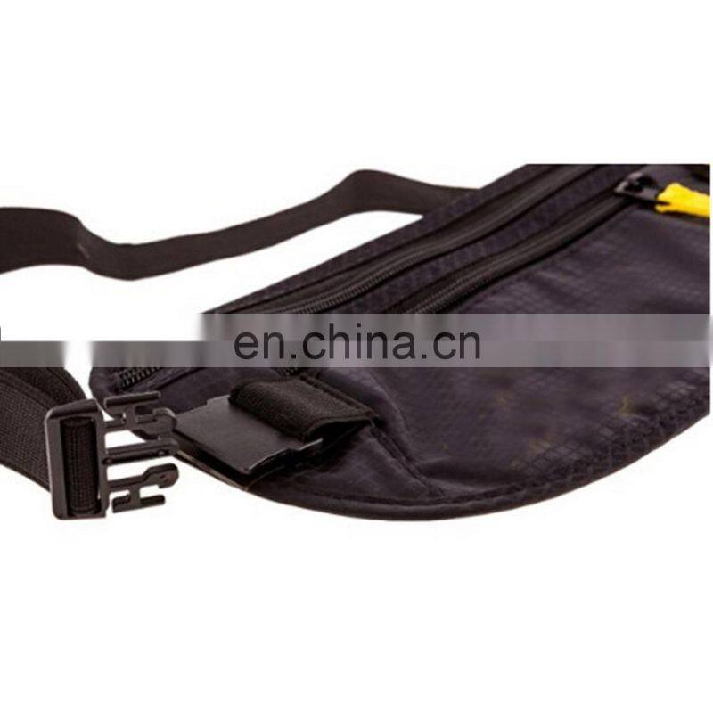 Rfid Protection Travel Waterproof Nylon Security Money Belt