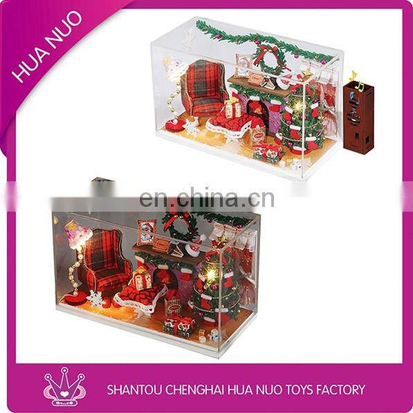 2016 Musical hot buidling block house for Chinldren