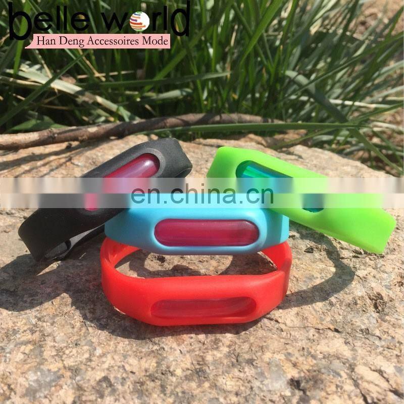 Summer Hot sale Waterproof BUGS LOCK Anti Mosquito Bug Repellent Wrist Band Bracelet Insect Nets