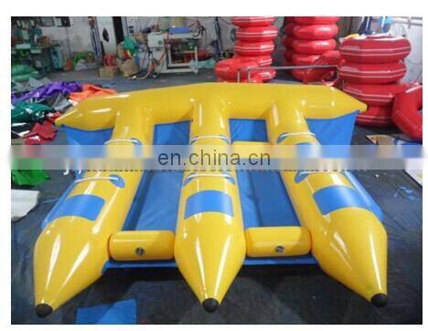 3 person inflatable banana boat/ flying fish boat