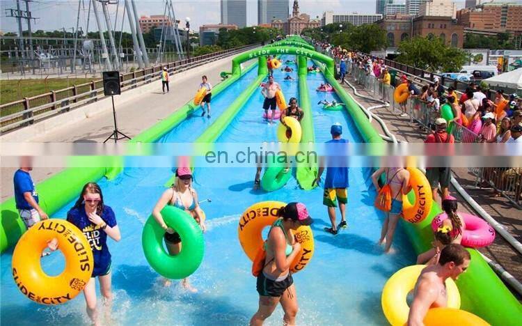 Adult inflatable slip n/and slide slip sheet