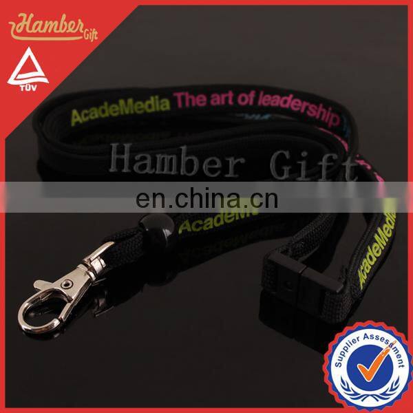 Jacquard weave lanyard Embroidery items