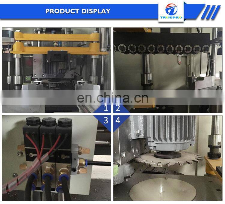 Double-head welding machine is suitable for pvc profile plastic window equipment processing height 30-120mm